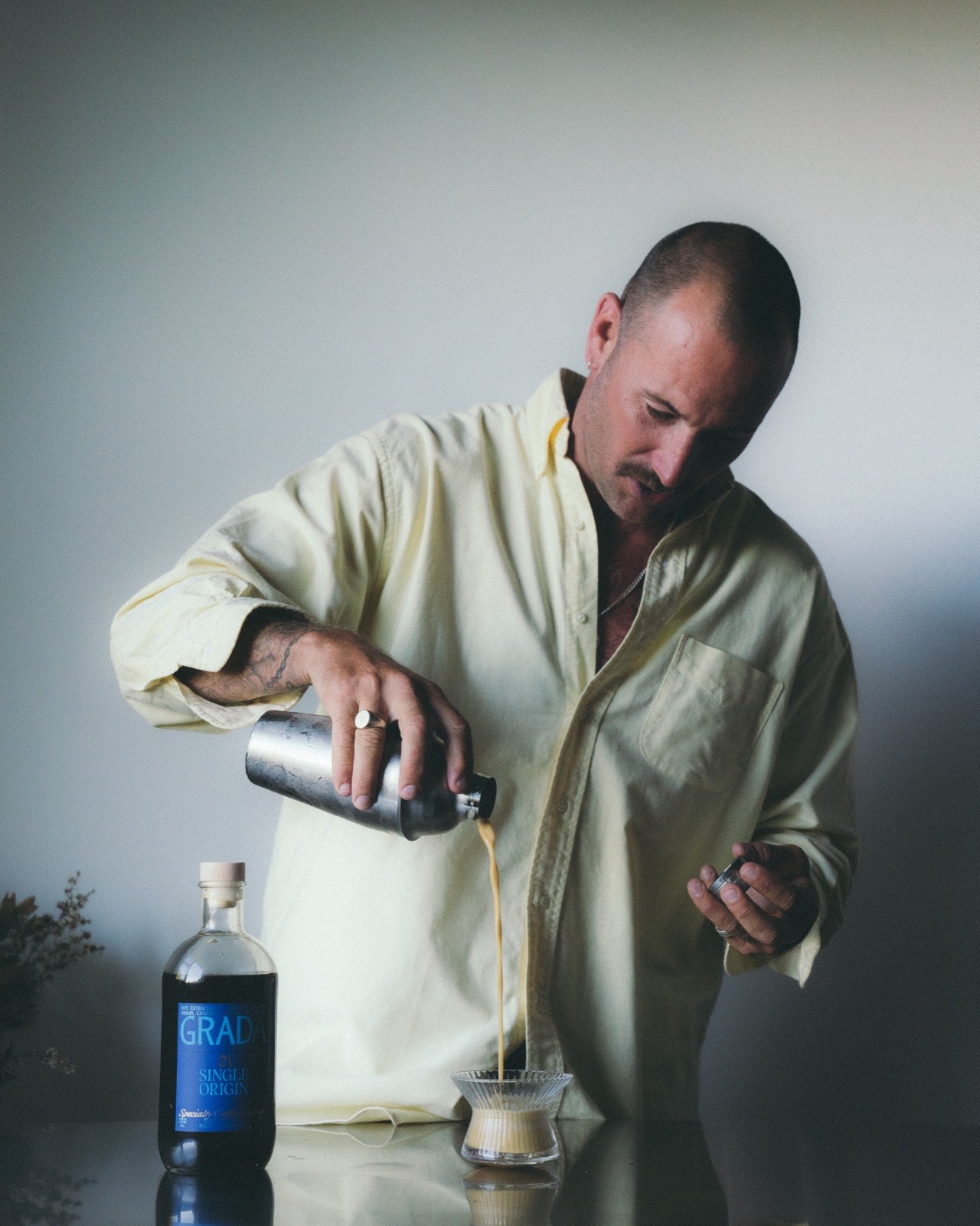 Shaken and poured