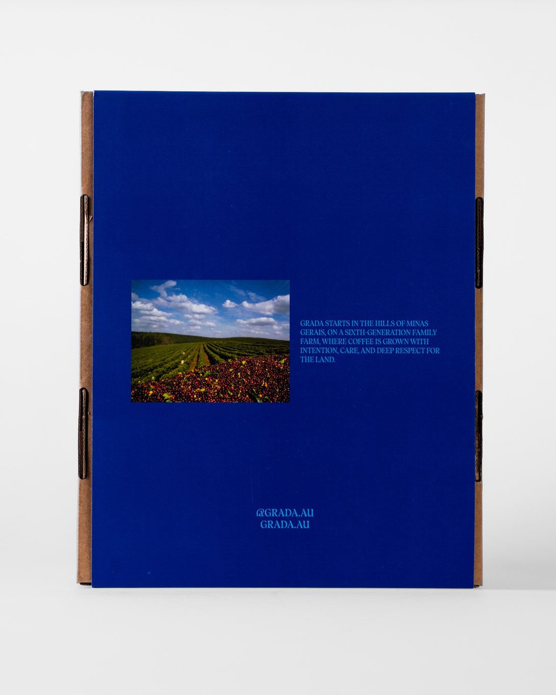 Back of the GRADA Gift Box 01 Single Origin