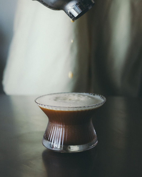 A GRADA espresso martini, served