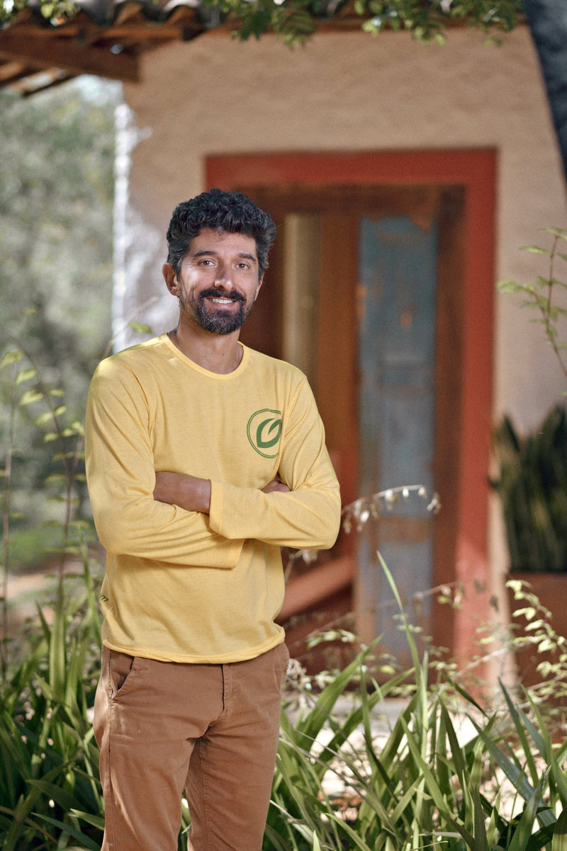 Portrait at the farmhouse door, Fazenda Pinhal
