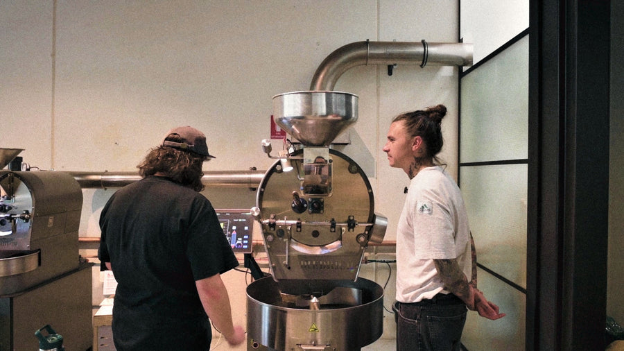 Clara Santaera at the roaster